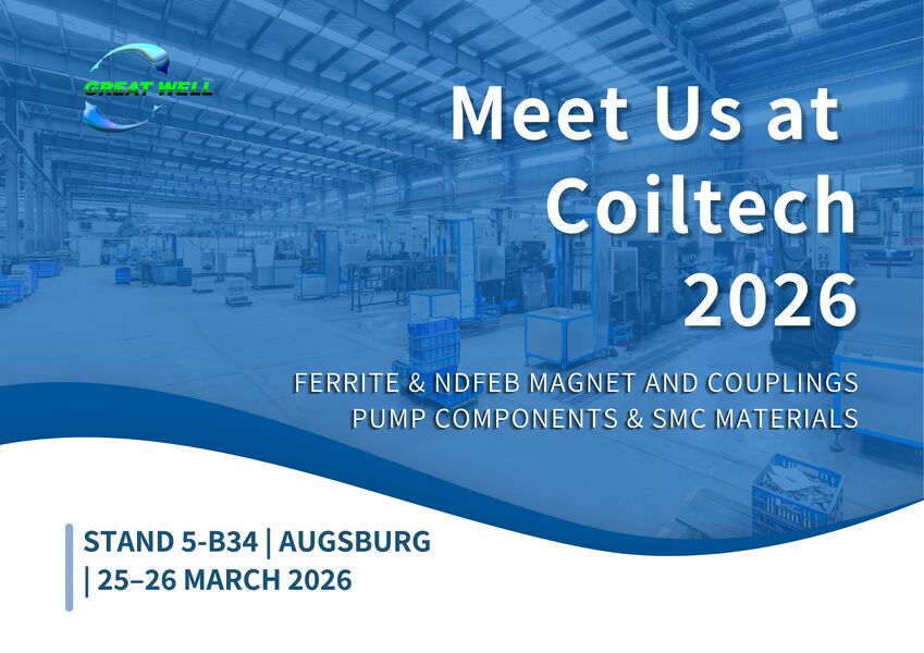 Conjunto magnético permanente feito sob encomenda