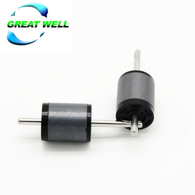 qualidade rotor pequeno modelagem por injeção dos ímãs do cilindro de Ndfeb da ferrite 19X20 com eixo fábrica